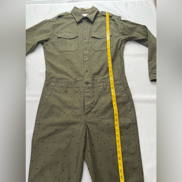 Current/Elliott Polka Dot Utility Coverall Jumpsuit - Picture 8 of 16
